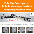 ZTECH Kraft paper bubble envelope bag making machine 2017